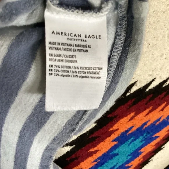 American Eagle striped oversized t shirt - Picture 6 of 10